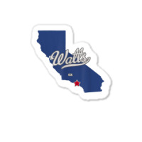 Watts California Los Angeles Ca Map T Shirt Sticker | Artistshot