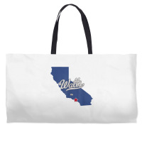 Watts California Los Angeles Ca Map T Shirt Weekender Totes | Artistshot