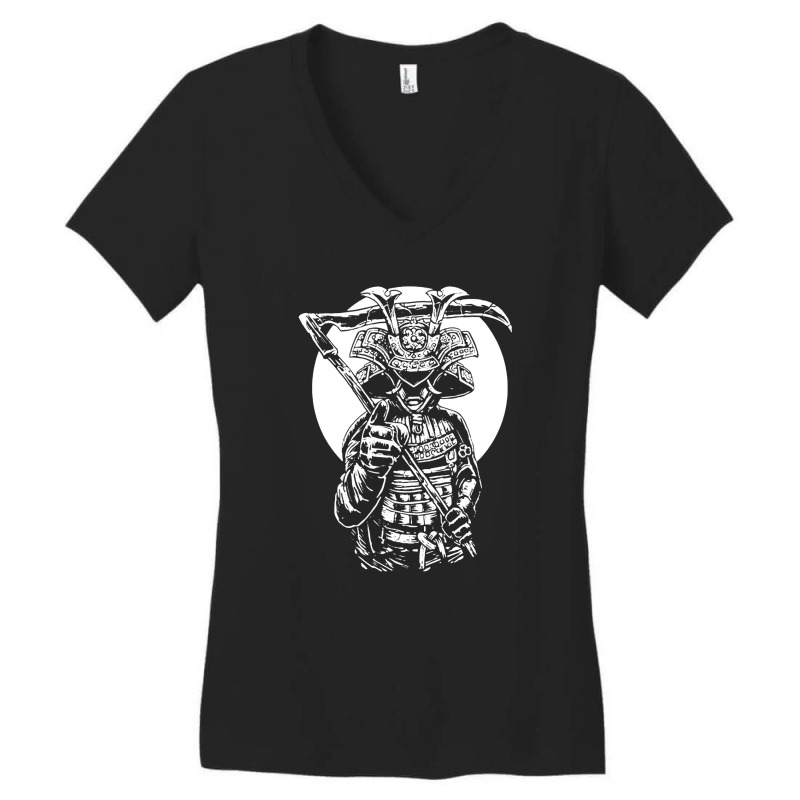 Samurai Warrior, Samurai, Warrior, The Samurai Warrior, Samurai Warrio Women's V-Neck T-Shirt by SHOPOA998 | Artistshot