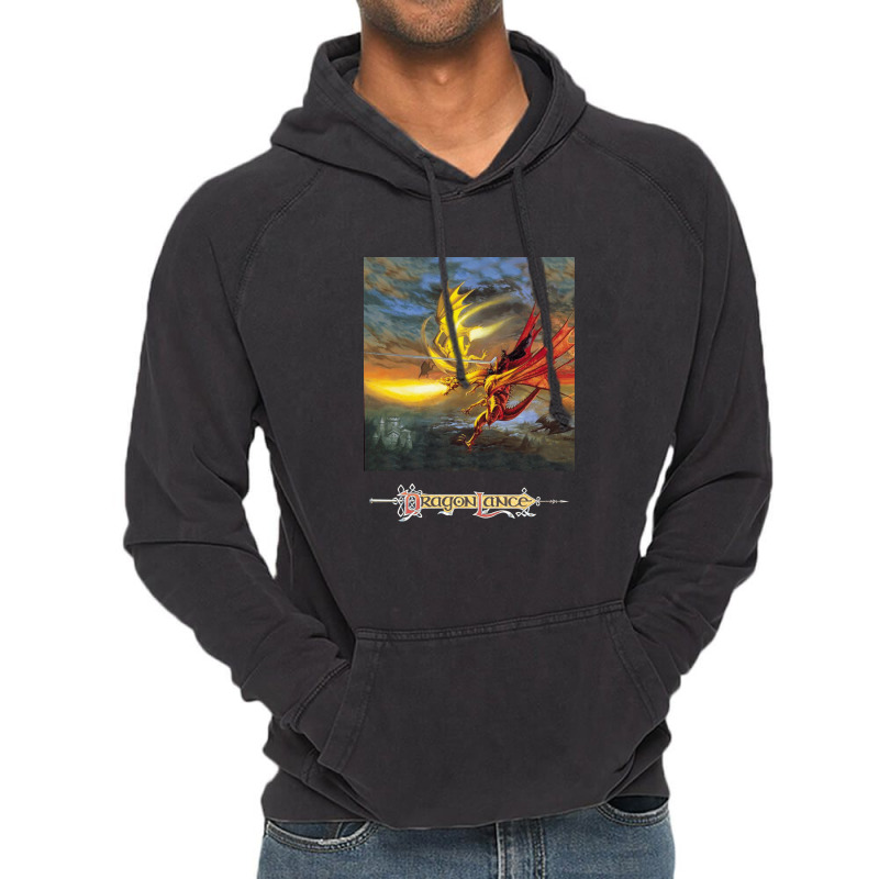 Dragonlance Legend Of Huma Artwork Vintage Hoodie by JefferyJohnson | Artistshot