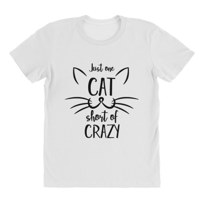 Just One Cat Short Of Crazy All Over Women's T-shirt Designed By Desi