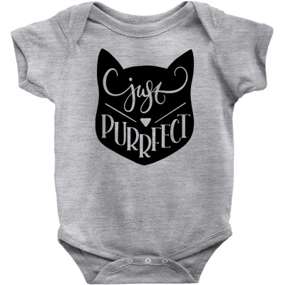 Just Purrfect Baby Bodysuit Designed By Desi