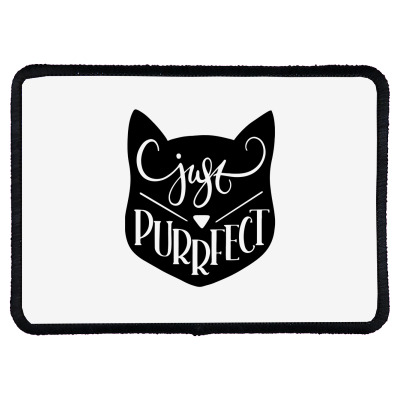 Just Purrfect Rectangle Patch Designed By Desi