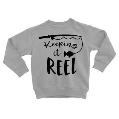 Keeping It Real Toddler Sweatshirt Designed By Desi