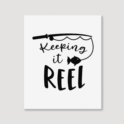 Keeping It Real Portrait Canvas Print Designed By Desi