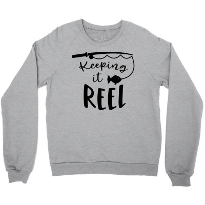Keeping It Real Crewneck Sweatshirt Designed By Desi