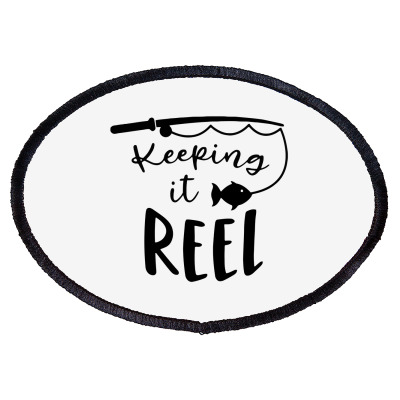 Keeping It Real Oval Patch Designed By Desi