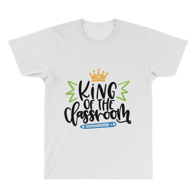 King Of The Classroom All Over Men's T-shirt Designed By Desi