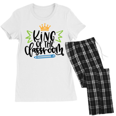 King Of The Classroom Women's Pajamas Set Designed By Desi