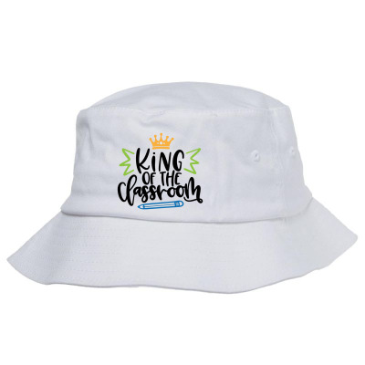 King Of The Classroom Bucket Hat Designed By Desi