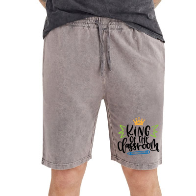 King Of The Classroom Vintage Short Designed By Desi