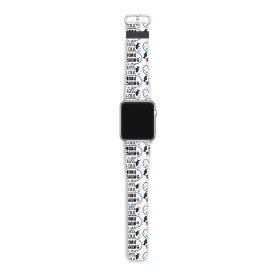 Less Talk More Fishing Apple Watch Band Designed By Desi