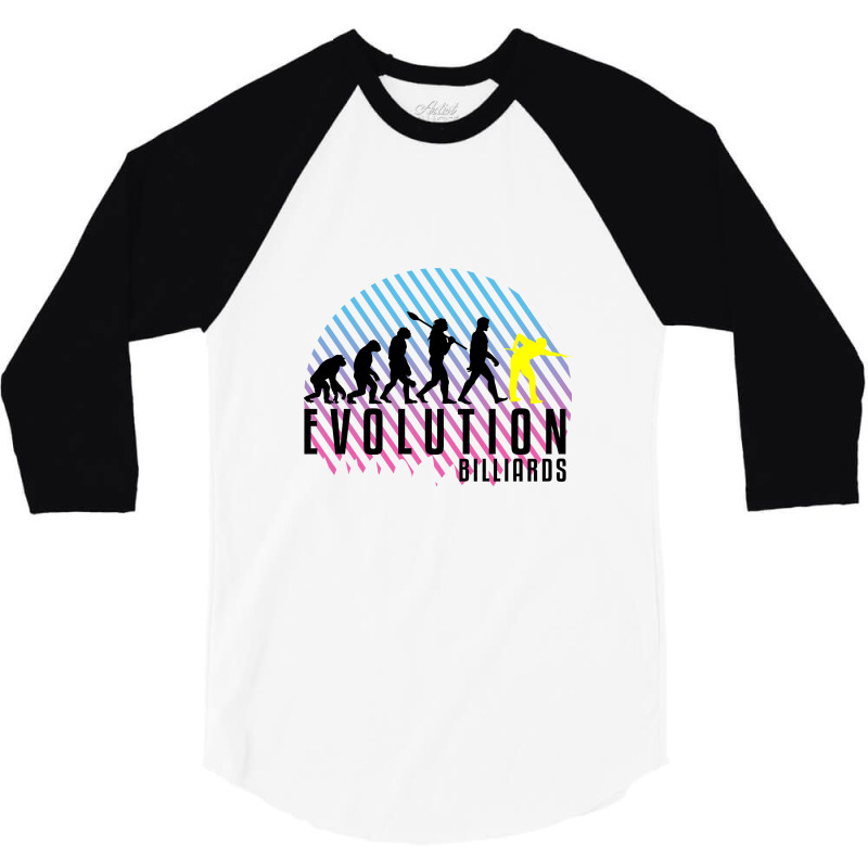 Billiards Evolution 3/4 Sleeve Shirt | Artistshot