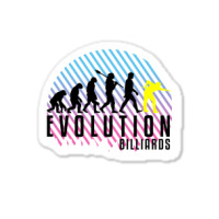 Billiards Evolution Sticker | Artistshot