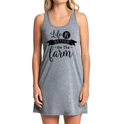 Life Is Better On The Farm Tank Dress Designed By Desi