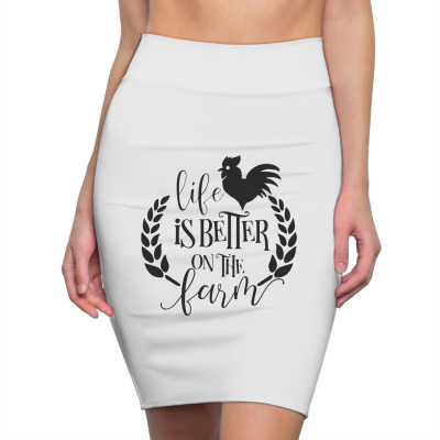 Life Is Better On The Farm Pencil Skirts Designed By Desi