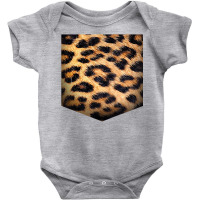 Leopard Print Pocket  Cool Animal Lover Cheetah Gift Tank Top Baby Bodysuit | Artistshot