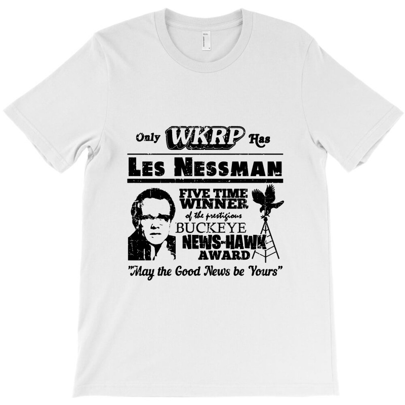 Les Nessman, Buckeye News Award, Distressed   Wkrp T-shirt | Artistshot