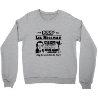 Les Nessman, Buckeye News Award, Distressed   Wkrp Crewneck Sweatshirt | Artistshot