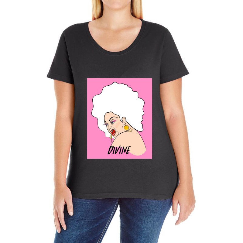 Deliciously Divine Ladies Curvy T-Shirt by KristiMartin | Artistshot