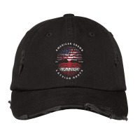 American Grown Latvian Roots Latvia Flag 1 Vintage Cap | Artistshot