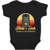 Hide & Seek World Champion Baby Bodysuit | Artistshot