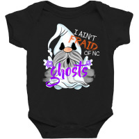 I Ain´t Afraid Of No Ghost Halloween Gnome Baby Bodysuit | Artistshot