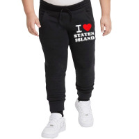 I Love Staten Island Premium T Shirt Youth Jogger | Artistshot