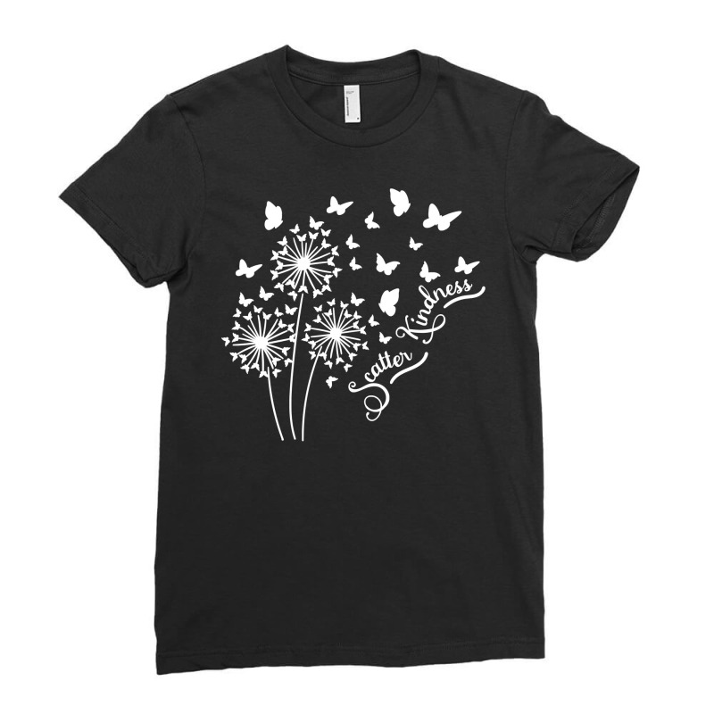 Dandelion Scatter Kindness & Be Kind Matching Family Gifts Pullover Ladies Fitted T-Shirt by thutrinh | Artistshot