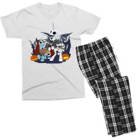 Halloween Nightmare Men's T-shirt Pajama Set | Artistshot