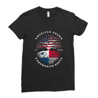 American Grown Panamanian Roots Panama Flag Ladies Fitted T-shirt | Artistshot