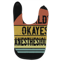 World's Okayest Anesthesiologist Baby Bibs | Artistshot