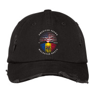 American Grown Moldovan Roots Moldova Flag Vintage Cap | Artistshot