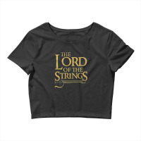 The Lord Of The Strings - Electric Guitar .png Crop Top | Artistshot