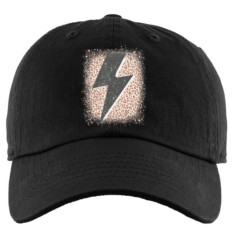 Womens Leopard Cheetah Thunder Print Cool Lightning Bolt Kids Cap by cm-arts | Artistshot