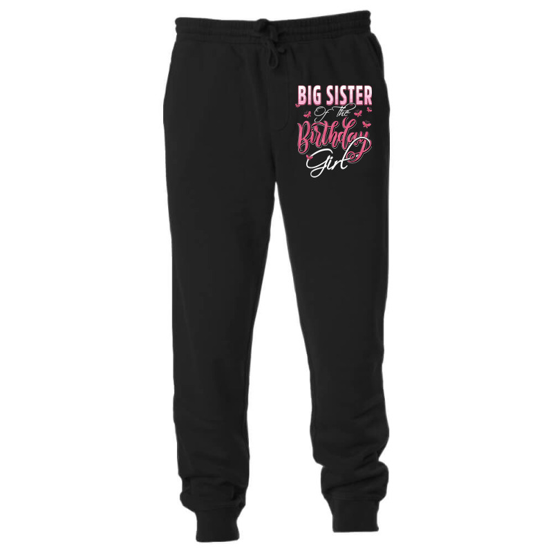 Big Sister Of The Birthday Girl Family Matching Bday Party Unisex Jogger | Artistshot