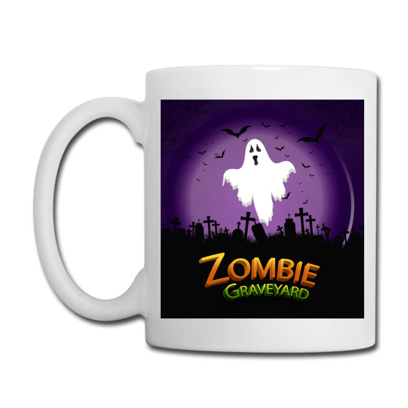 Zombie In Graveyard Coffee Mug | Artistshot