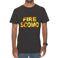 Fire Scomo Vintage T-shirt | Artistshot