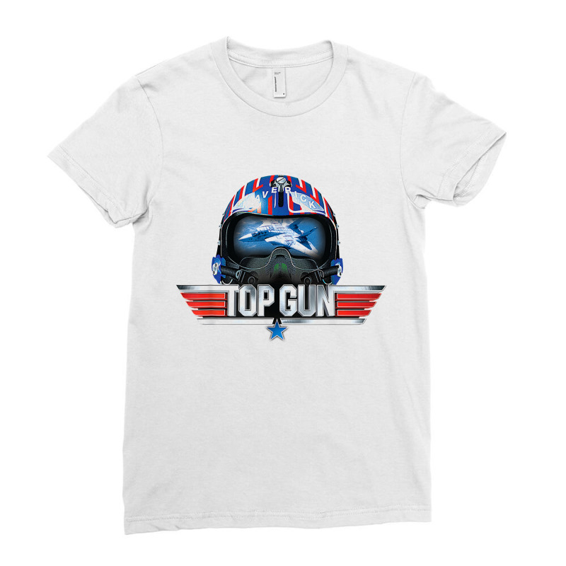 Rooster Top Gun Movie Ladies Fitted T-Shirt by ngopidu | Artistshot