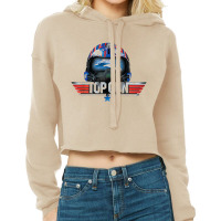 Rooster Top Gun Movie Cropped Hoodie | Artistshot