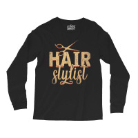 Hairdresser Scissors Hair Salon Hair Stylist Hairstylist Long Sleeve Shirts | Artistshot