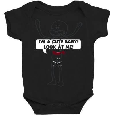Baby Meeseeks Baby Bodysuit Designed By Arsyad