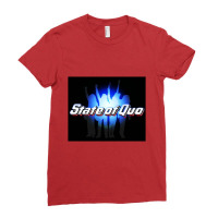 State Quo Copy Ladies Fitted T-shirt | Artistshot