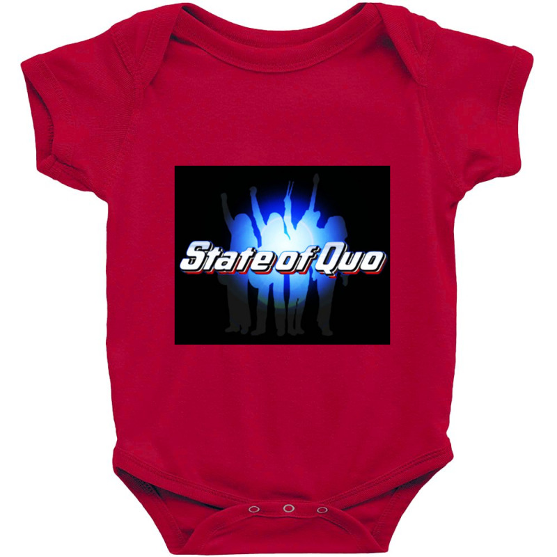 State Quo Copy Baby Bodysuit by anyardolanan | Artistshot