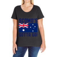 Get Rid Of Scomo - Scomo_s Gotta Go Ladies Curvy T-shirt | Artistshot