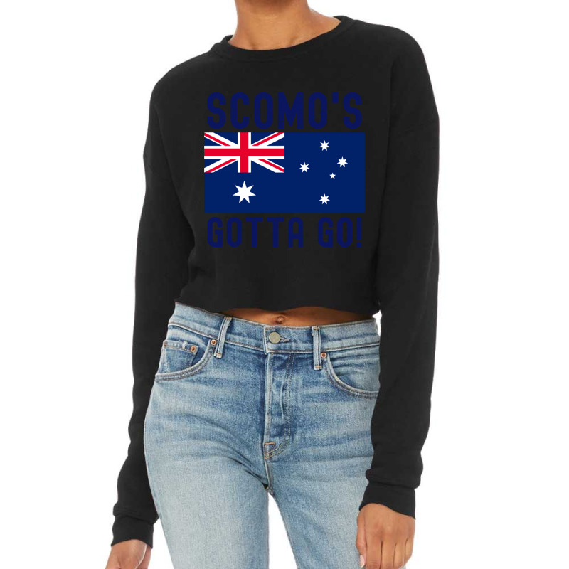 Get Rid Of Scomo - Scomo_s Gotta Go Cropped Sweater by cm-arts | Artistshot