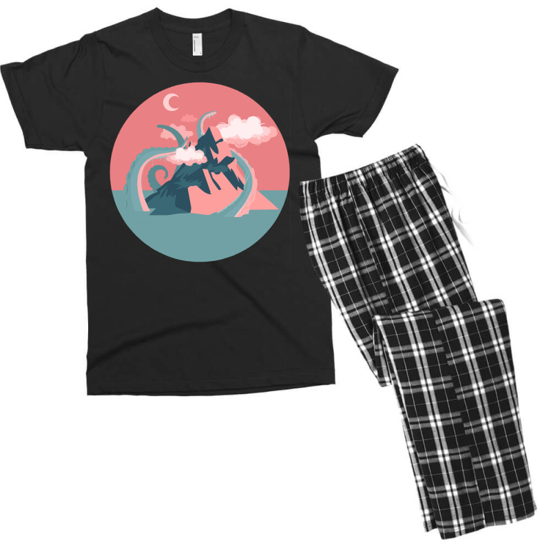 Kraken Cool Men's T-shirt Pajama Set | Artistshot