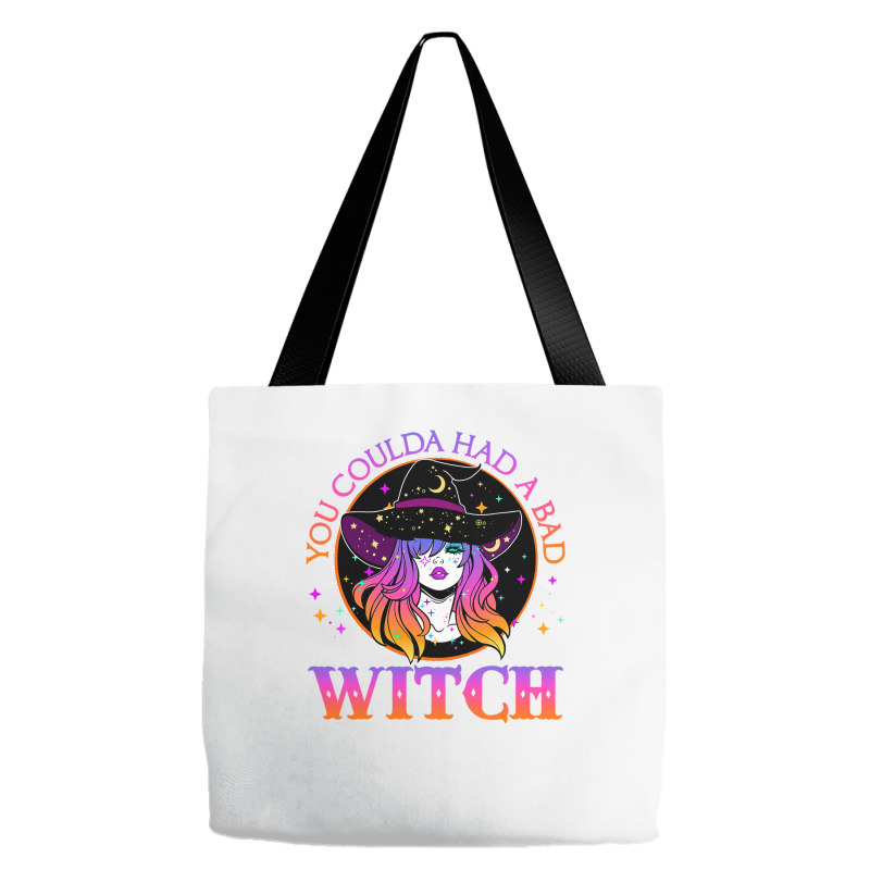 You Could Had A Bad Witch Halloween Costume Funny Witches T Shirt Tote Bags | Artistshot