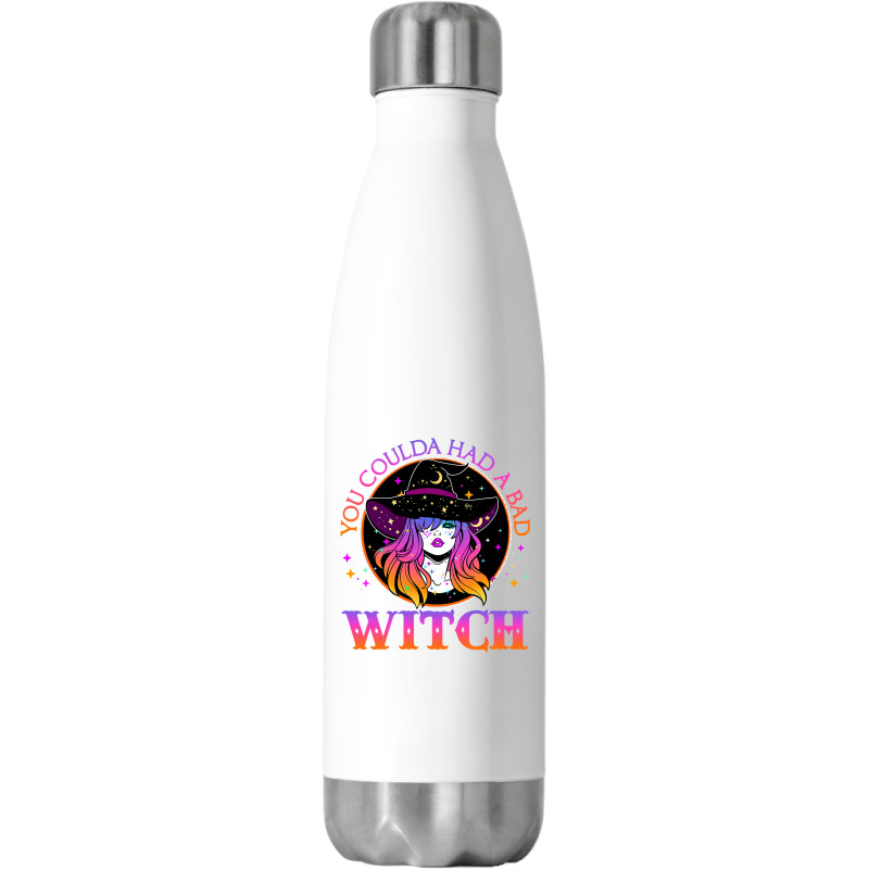 You Could Had A Bad Witch Halloween Costume Funny Witches T Shirt Stainless Steel Water Bottle | Artistshot