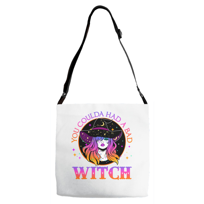 You Could Had A Bad Witch Halloween Costume Funny Witches T Shirt Adjustable Strap Totes | Artistshot